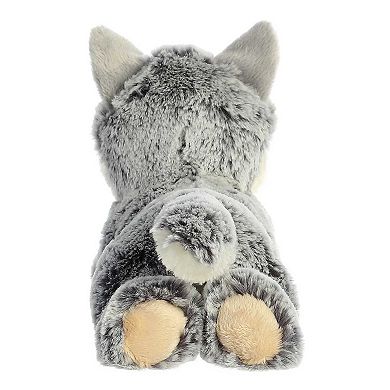 Aurora Small Gray Mini Flopsie 8" Winter Wolf Adorable Stuffed Animal
