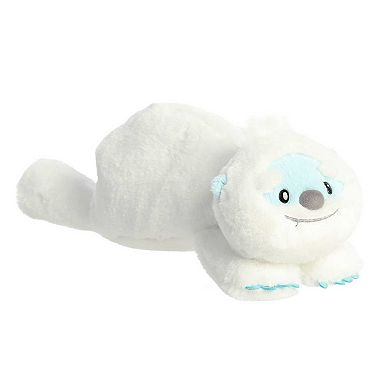 Aurora Large White Snoozles 18" Yeti Laid-back Stuffed Animal