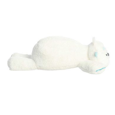 Aurora Large White Snoozles 18" Yeti Laid-back Stuffed Animal