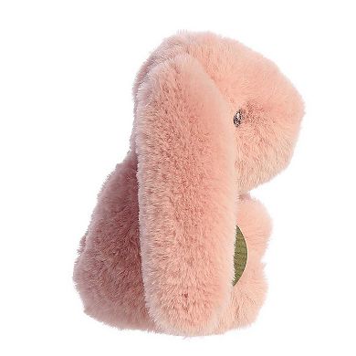 Ebba Small Pink Eco Ebba 6" Brenna Bunny Rattle Playful Baby Stuffed Animal