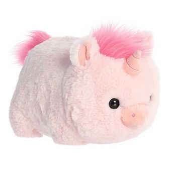 Aurora Medium Pink Spudsters 10" Bubblegum Unicorn Adorable Stuffed Animal