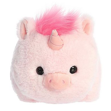 Aurora Medium Pink Spudsters 10" Bubblegum Unicorn Adorable Stuffed Animal