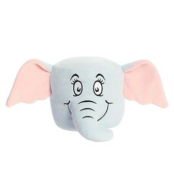 Aurora Small Blue Dr. Seuss 6.5" Horton Mallow Whimsical Stuffed Animal