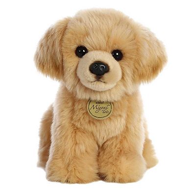 Aurora Medium Brown Miyoni Tots 11" Golden Retriever Pup Adorable Stuffed Animal