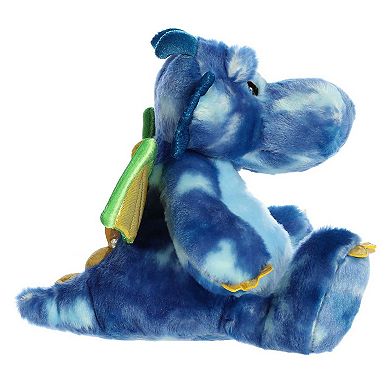 Aurora Medium Blue Dinos & Dragons 12" Verath Firebreath Ferocious Stuffed Animal