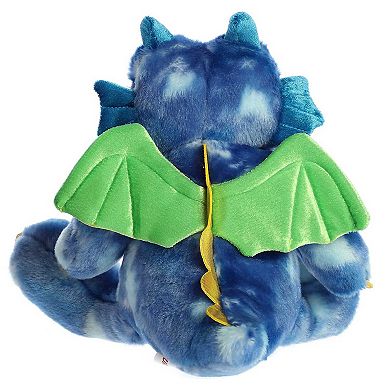 Aurora Medium Blue Dinos & Dragons 12" Verath Firebreath Ferocious Stuffed Animal