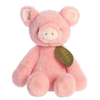 Ebba Large Pink Eco Ebba 12.5" Piglet Baby Stuffed Animal