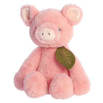 Ebba Large Pink Eco Ebba 12.5" Piglet Baby Stuffed Animal
