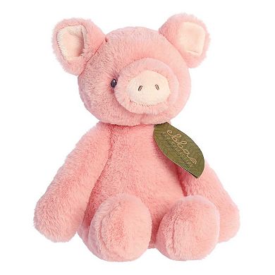 Ebba Large Pink Eco Ebba 12.5" Piglet Baby Stuffed Animal