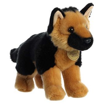 Aurora Medium Black Miyoni 10" German Shepherd Adorable Stuffed Animal