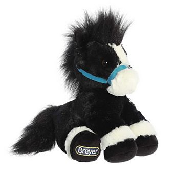 Aurora Medium Black Breyer 11" Bridle Buddies Black Horse Exquisite Stuffed Animal