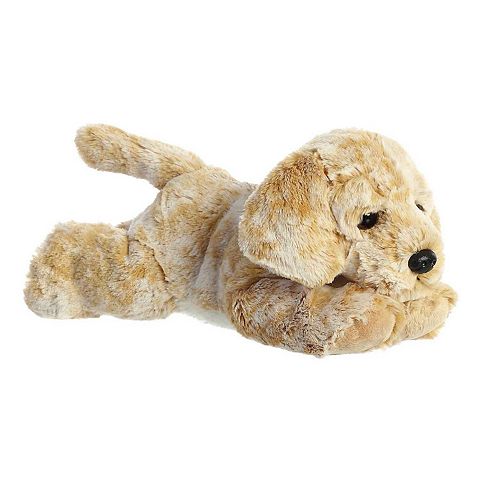 Детские мягкие игрушки Aurora Medium Brown Flopsie 12" Rusty Retriever Adorable Stuffed Animal