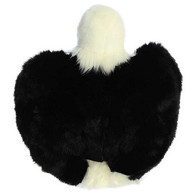 Aurora Medium Black Wild Life 10.5" Regal Eagle Playful Stuffed Animal