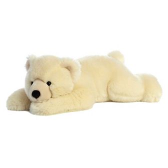 Aurora Large White Super Flopsie 28" Slushy Adorable Stuffed Animal