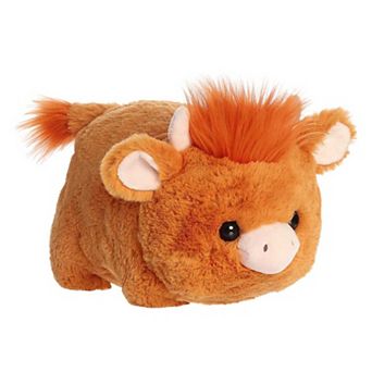 Aurora Medium Brown Spudsters 10" Hamish Highland Cow Adorable Stuffed Animal