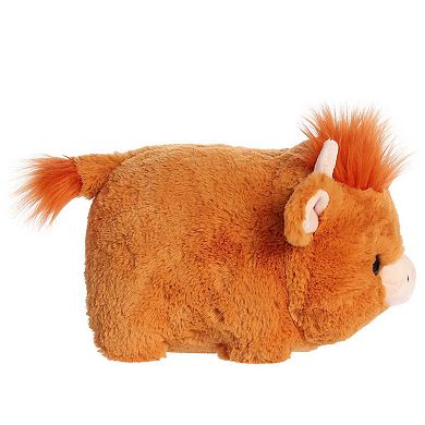 Aurora Medium Brown Spudsters 10" Hamish Highland Cow Adorable Stuffed Animal