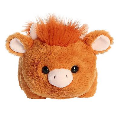 Aurora Medium Brown Spudsters 10" Hamish Highland Cow Adorable Stuffed Animal