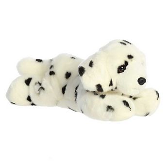 Aurora - Medium White Flopsie - 12" Domino - Adorable Stuffed Animal