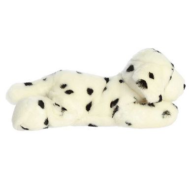 Aurora - Medium White Flopsie - 12" Domino - Adorable Stuffed Animal