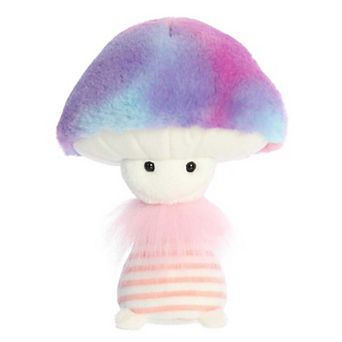 Aurora Small Purple Fungi Friends 9" Cotton Candy Vibrant Stuffed Animal