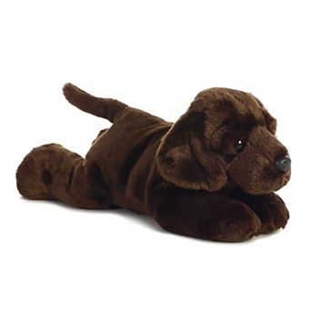 Aurora Medium Brown Flopsie 12" Max Chocolate Lab Adorable Stuffed Animal