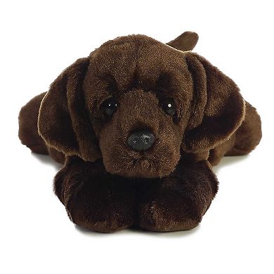 Aurora Medium Brown Flopsie 12" Max Chocolate Lab Adorable Stuffed Animal