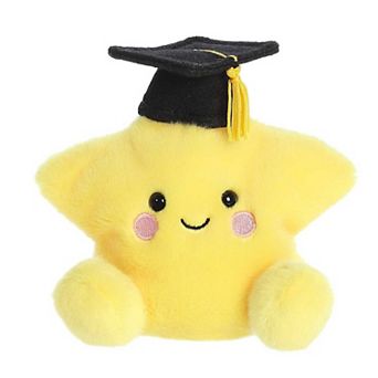 Aurora Mini Yellow Palm Pals 5" Magna Graduation Star Adorable Stuffed Animal