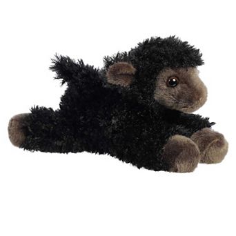 Aurora Small Black Mini Flopsie 8" Ebony Lamb Adorable Stuffed Animal