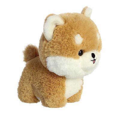 Aurora Small Brown Teddy Pets 7" Shiba Inu Playful Stuffed Animal