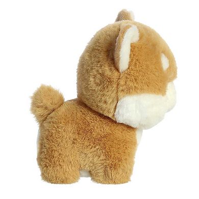 Aurora Small Brown Teddy Pets 7" Shiba Inu Playful Stuffed Animal