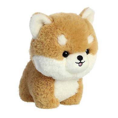 Aurora Small Brown Teddy Pets 7" Shiba Inu Playful Stuffed Animal