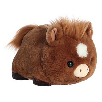 Aurora Medium Brown Spudsters 10" Hudson Horse Adorable Stuffed Animal