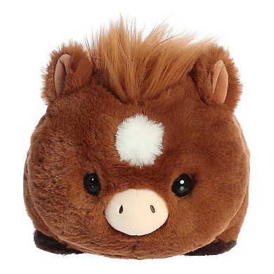Aurora Medium Brown Spudsters 10" Hudson Horse Adorable Stuffed Animal