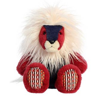 Aurora Medium Red Luxe Boutique 12" Asha Lion Exquisite Stuffed Animal