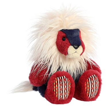 Aurora Medium Red Luxe Boutique 12" Asha Lion Exquisite Stuffed Animal