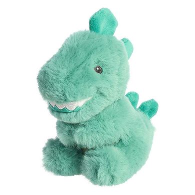 Ebba Small Green Eco Ebba 6" Ryker Rex Rattle Baby Stuffed Animal
