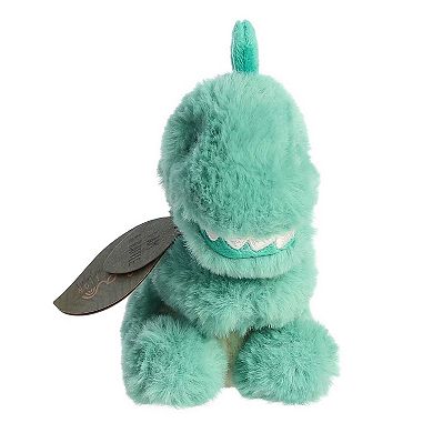 Ebba Small Green Eco Ebba 6" Ryker Rex Rattle Baby Stuffed Animal