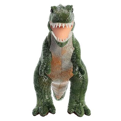 Aurora Medium Green Dinos & Dragons 11" Tyrannosaurus Rex Ferocious Stuffed Animal