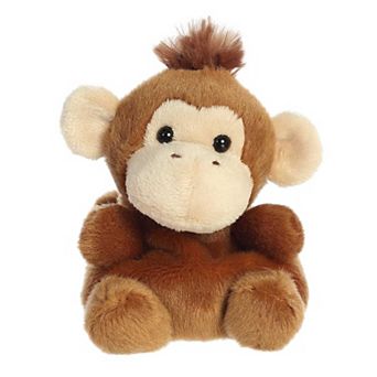 Aurora Mini Brown Palm Pals 5" Boomer Monkey Adorable Stuffed Animal