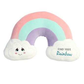 Aurora Large Multicolor Precious Moments 14" Find Your Rainbow Inspirational Stuffed Animal