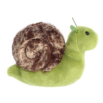 Aurora Small Green Mini Flopsie 8" Slow Snail Adorable Stuffed Animal