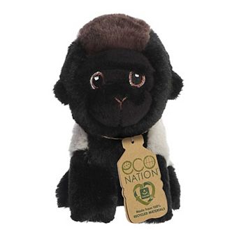 Aurora Mini Black Eco Nation 5" Gorilla Eco-friendly Stuffed Animal