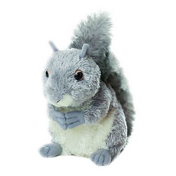 Aurora Small Gray Mini Flopsie 8" Nutty Adorable Stuffed Animal