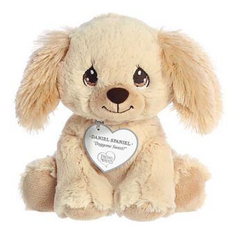 Aurora Small Brown Precious Moments 8.5" Daniel Spaniel Inspirational Stuffed Animal