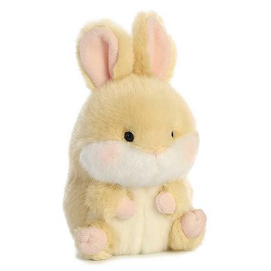 Aurora Mini Brown Rolly Pet 5" Lively Bunny Round Stuffed Animal