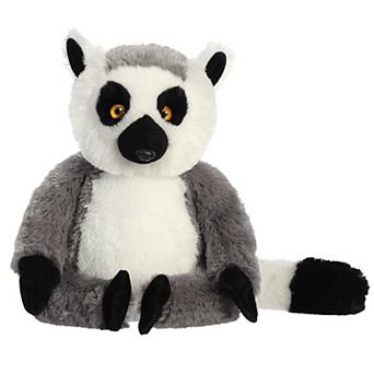 Aurora Medium Gray Destination Nation 11" Ring Tailed Lemur Adventurous Stuffed Animal