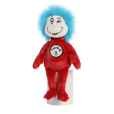 Aurora Medium Red Dr. Seuss 12" Thing 2 Whimsical Stuffed Animal