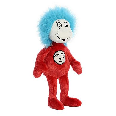 Aurora Medium Red Dr. Seuss 12" Thing 2 Whimsical Stuffed Animal