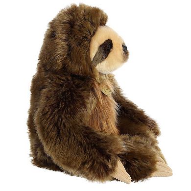 Aurora Large Brown Miyoni 14.5" Three-toed Sloth Adorable Stuffed Animal
