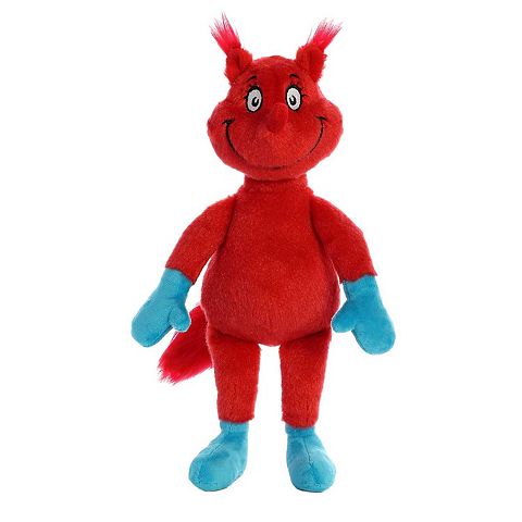 Детские мягкие игрушки Aurora Medium Red Dr. Seuss 12" Fox In Socks Whimsical Stuffed Animal